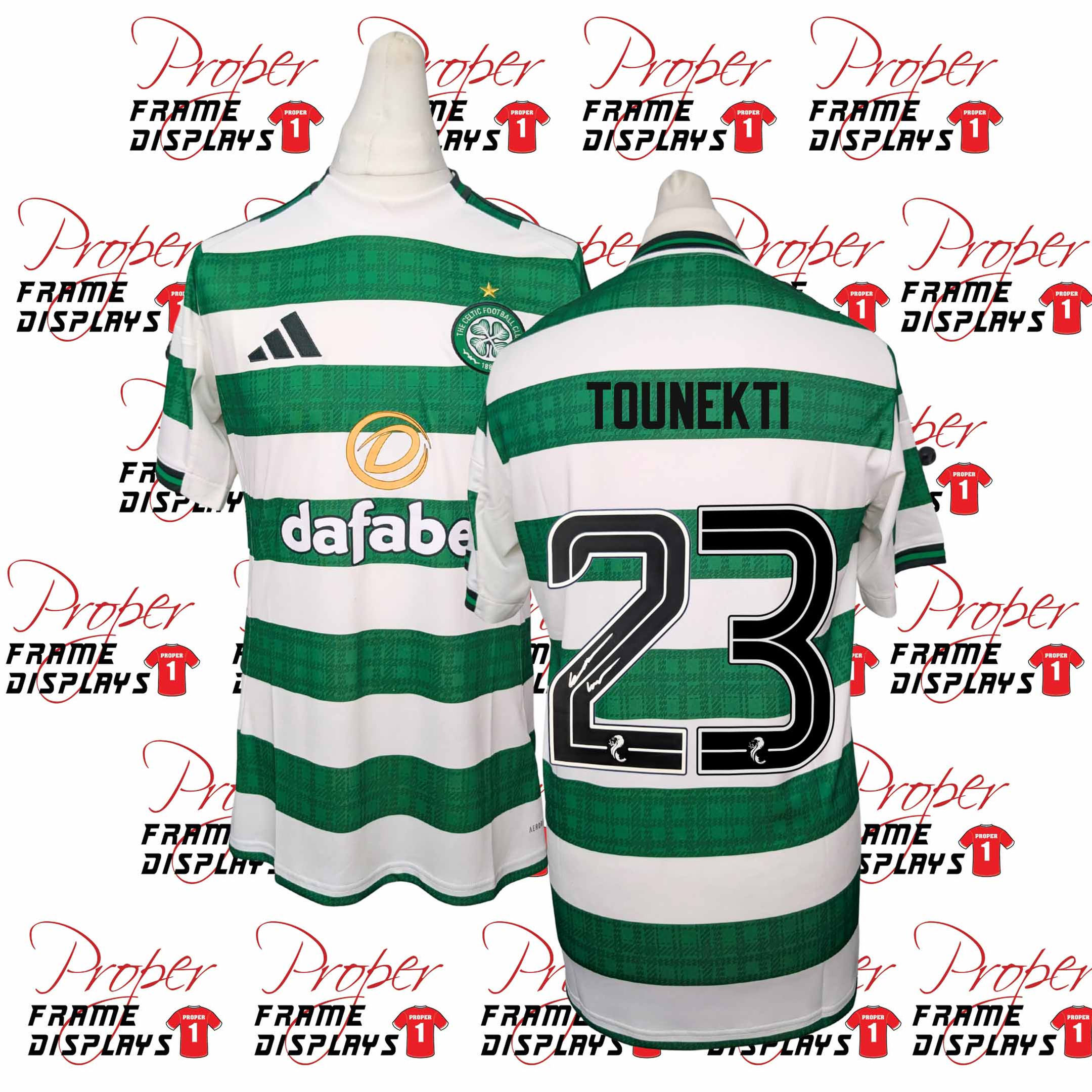 Sebastian Tounekti signed shirt