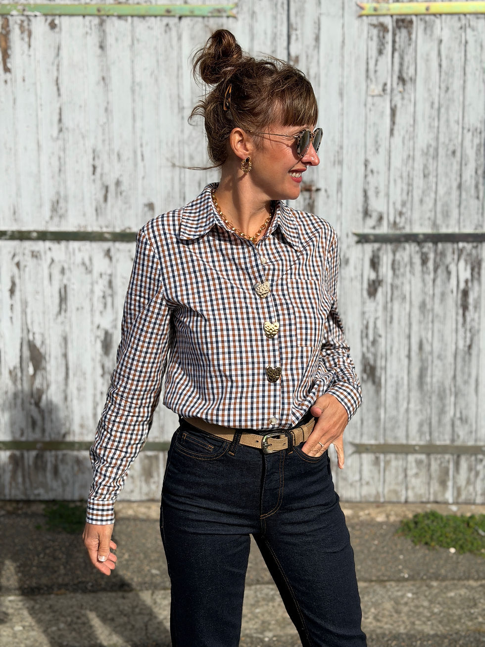 VALOU -- Chemise vichy