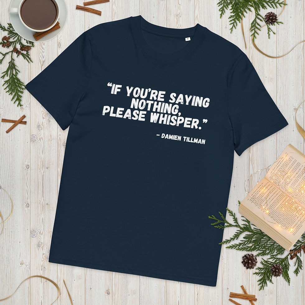Thumbnail: Please Whisper Organic Cotton T-Shirt