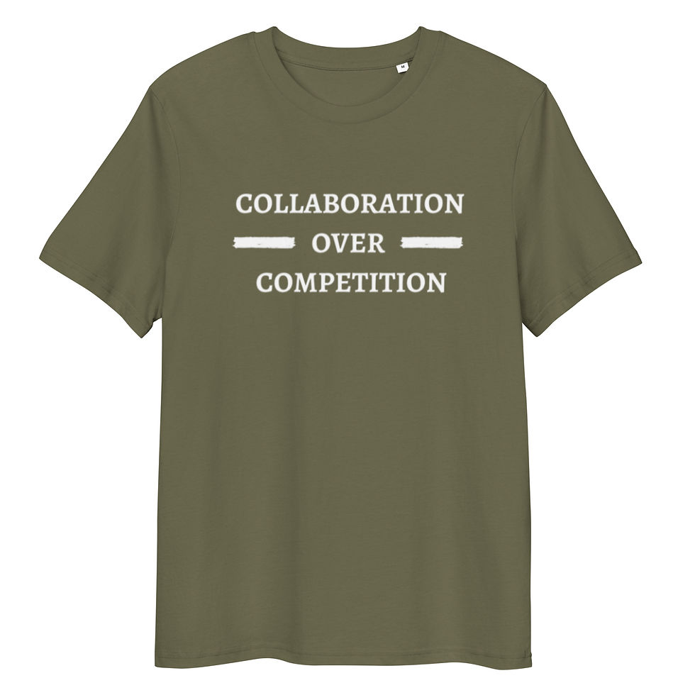 Thumbnail: Collaboration over Competition Organic Cotton T-Shirt