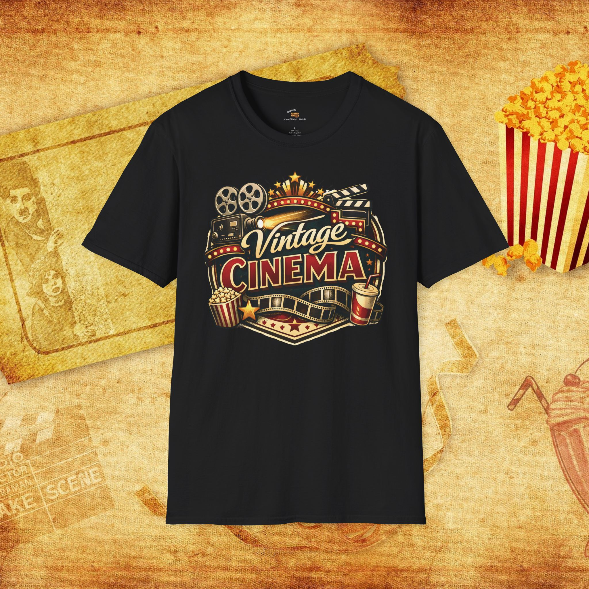 T-Shirt Vintage Cinema