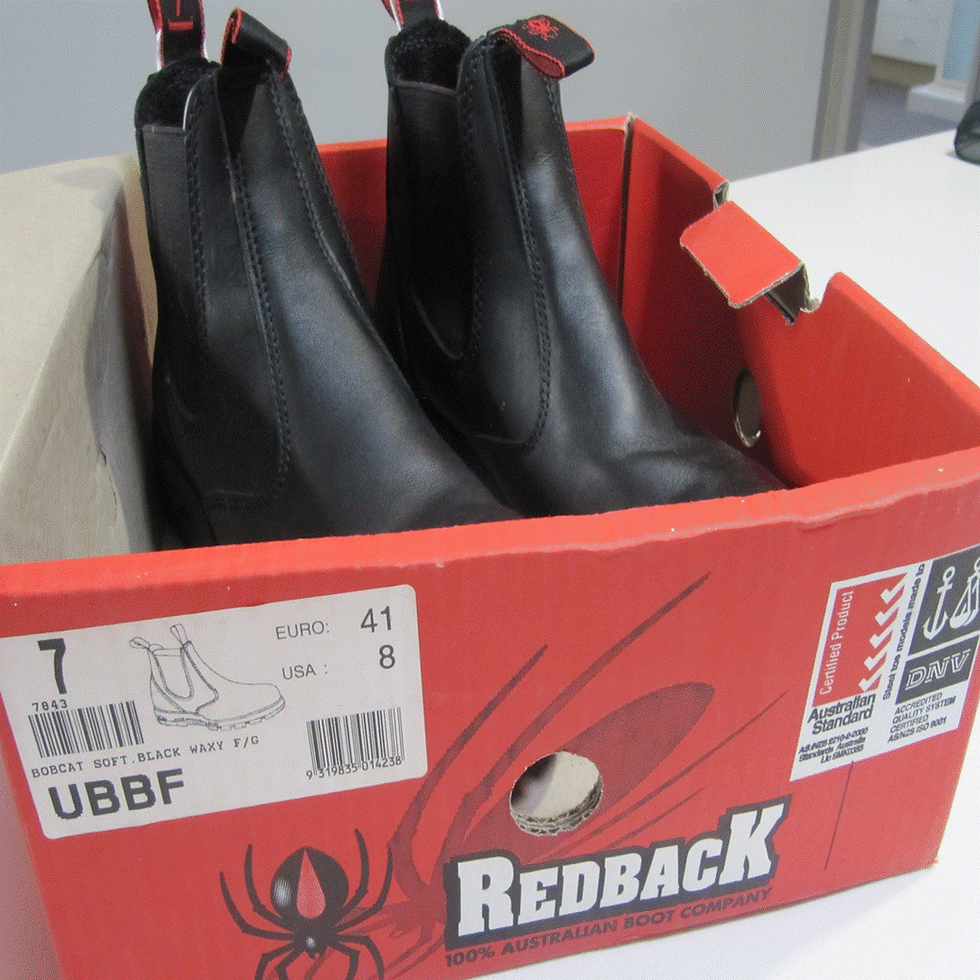 Thumbnail: NEW RedbacK Bobcat Soft Black Waxy F/G Size 7, US 8, EU 41 PICKUP ONLY