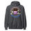 Thumbnail: Don’t Be Afraid of the Dark…Chocolate hoodie in Dark Heather gray with cute purple chocolate print.