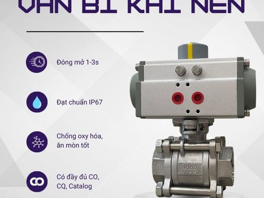 Các lỗi thường gặp ở van bi khí nén và cách khắc phục nhanh – Giải pháp tối ưu cho doanh nghiệp