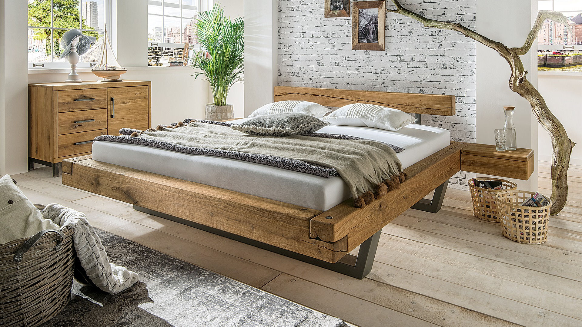 Rustic Bed