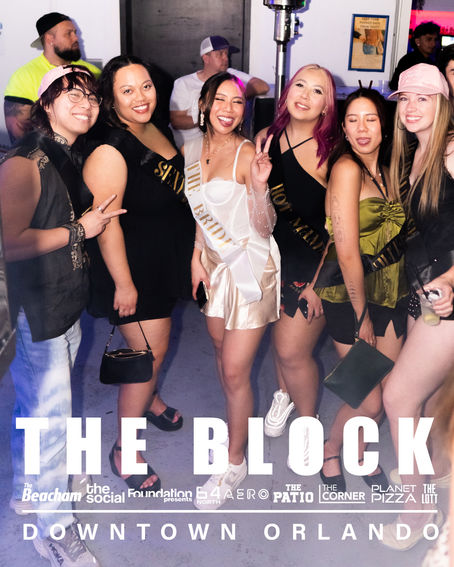 Ultimate Bachelor and Bachelorette Party Planning with VIP Venues and Custom Crawls, at The Block Orlando