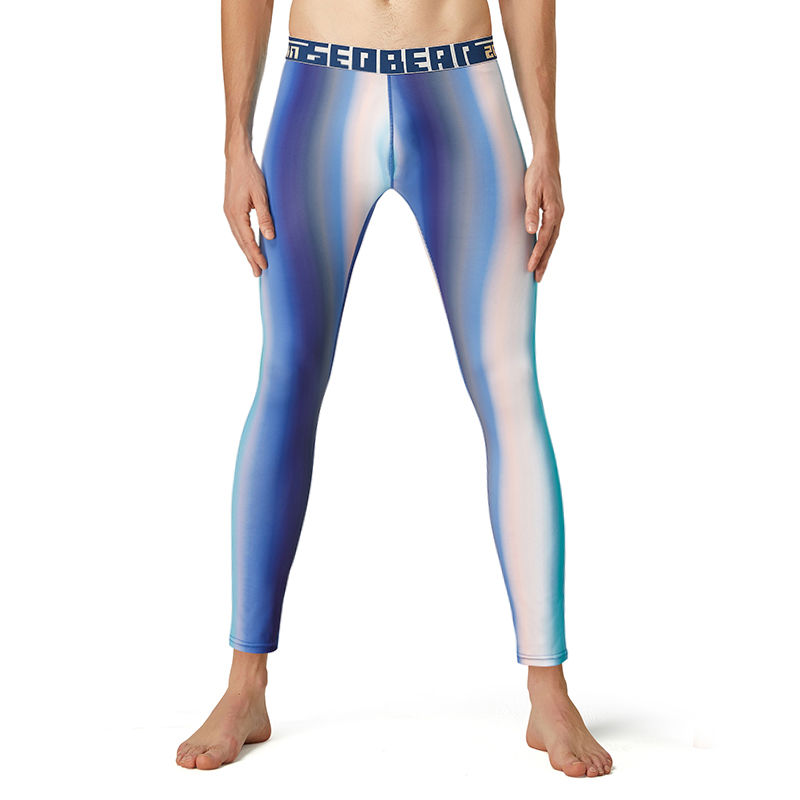Miniatura: Autumn Men's Slim Fit Thermal Tights and Sleep Pants