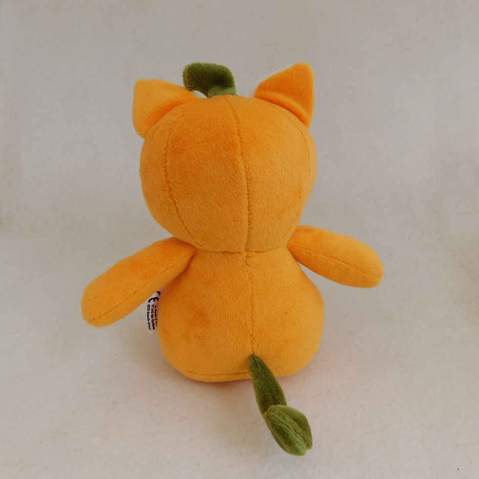 Miniature : Chat Citrouille Orange