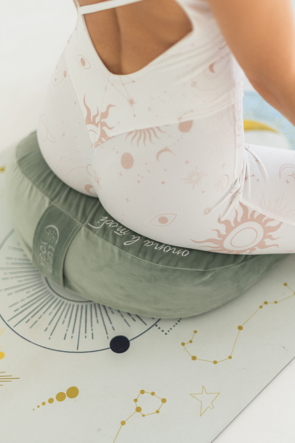 Miniatura: Poduszka do medytacji Sol Green