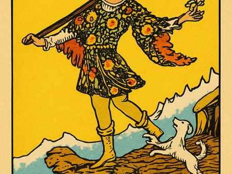 🌿✨ A Tarot üzenete – A Bolond lapja ✨🌿