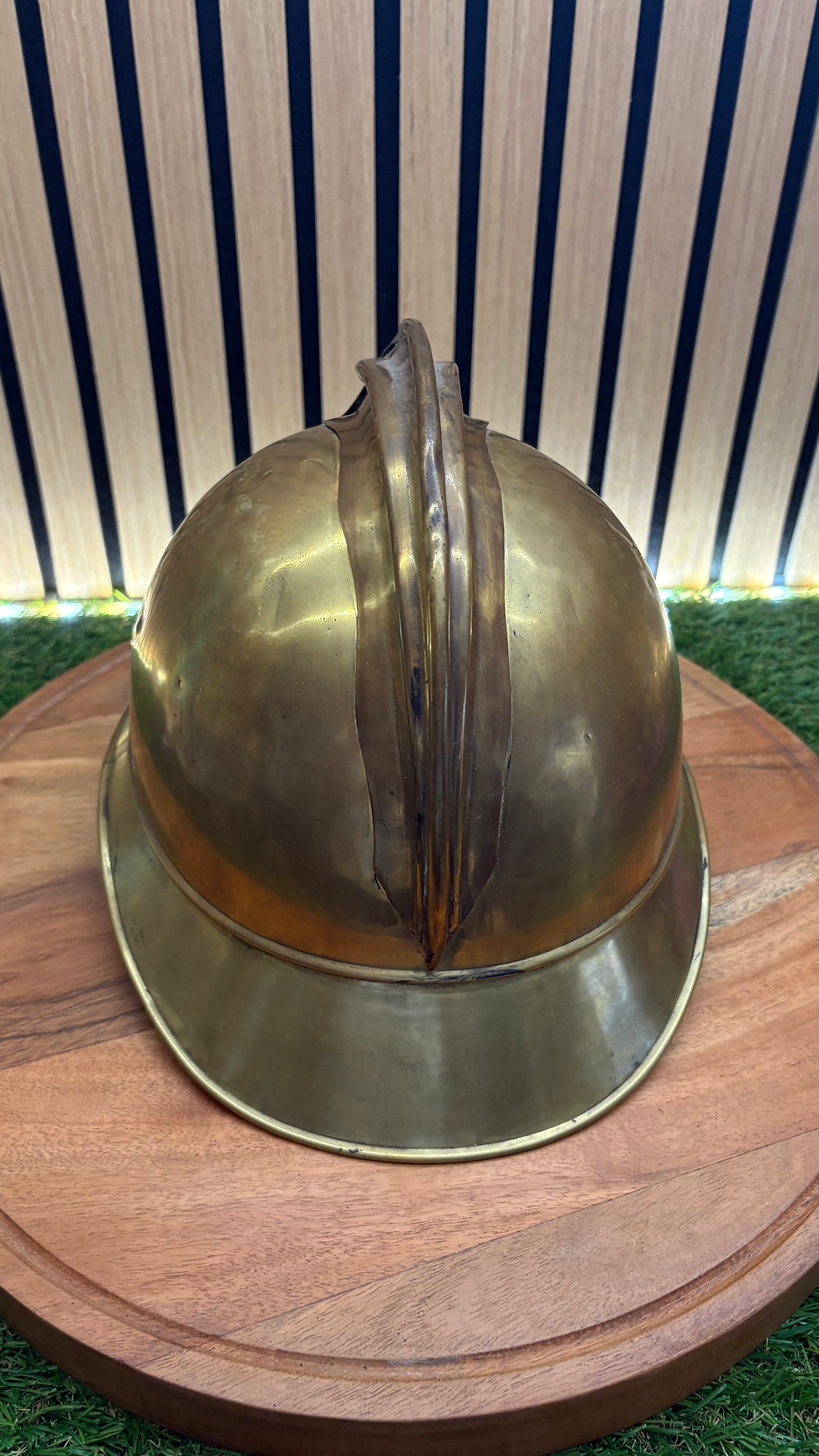 Miniature : Pièce de Collection Militaire 6 - Casque de sapeur-pompier français modèle 1895