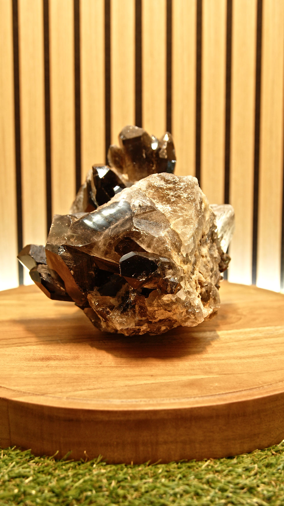 Miniature : Pièce de Collection 25 - Grosse Pièce - Minéral : Cristal de Roche Fumé