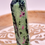 Miniature : Pointe polie rubis zoïsite 100 à 130g