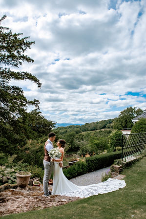 Natural, Bright and Airy Wedding Photographer, Caer Llan Wedding 