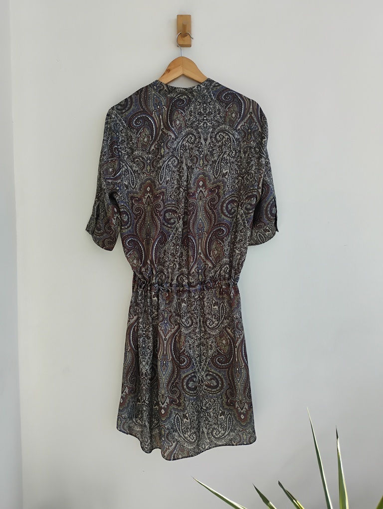 Miniaturbild: Vestido estampa paisley oliva TVZ - 44