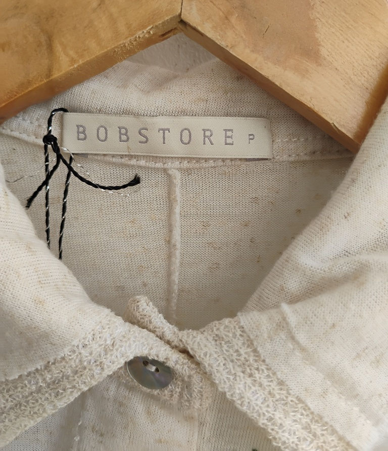 Miniature : Camisa de malha estampa folhas Bobstore - P
