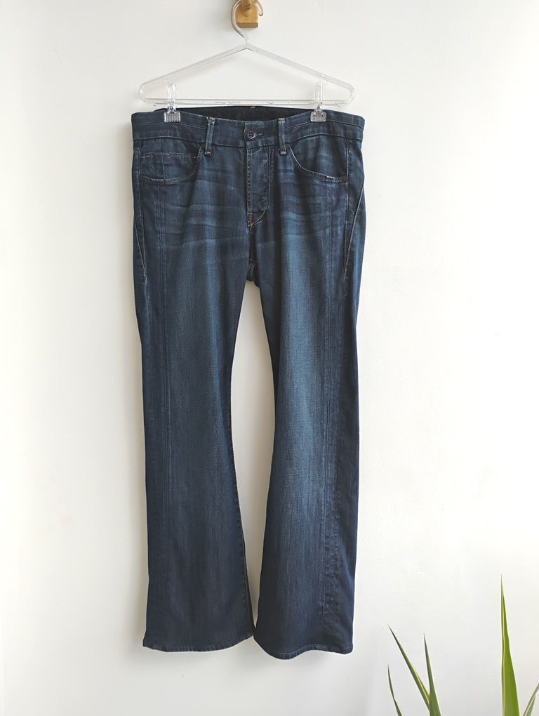 Calça jeans escura bootcut 7 for All Mankind - 42
