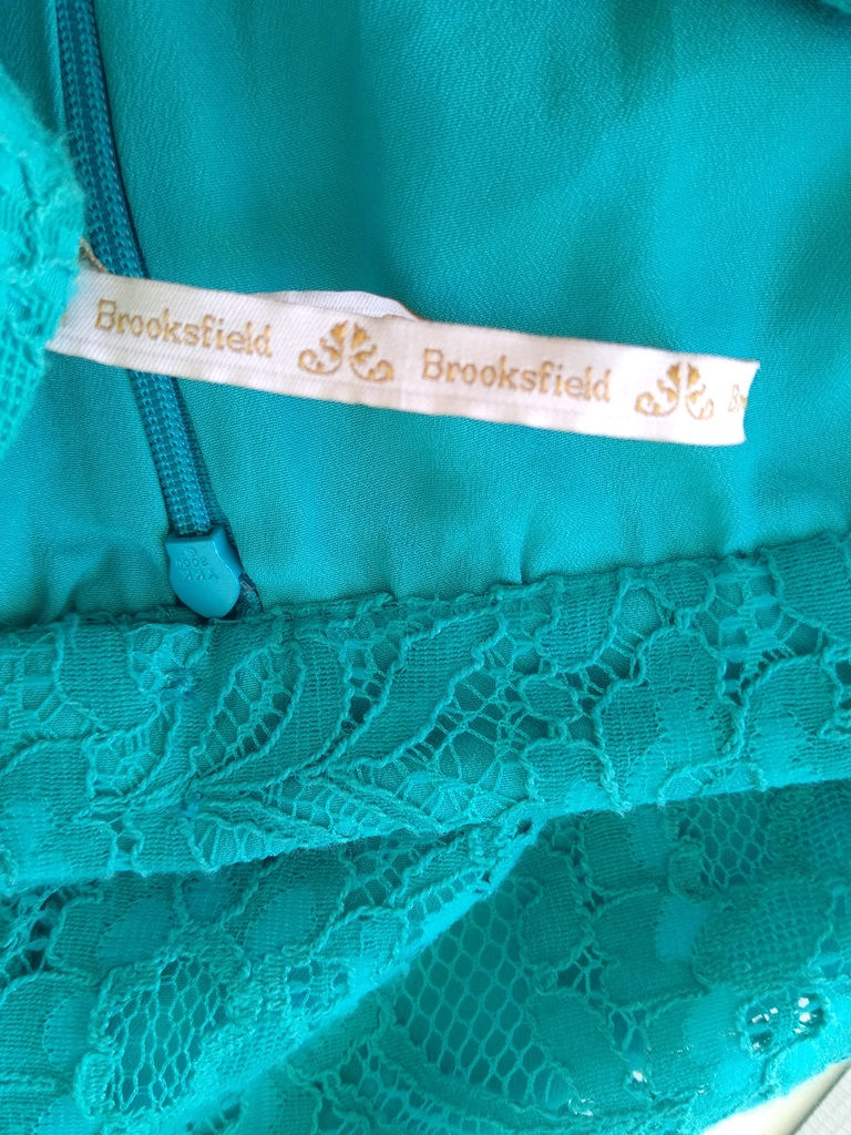 Miniature : Saia lápis de renda turquesa Brooksfield Donna - 34