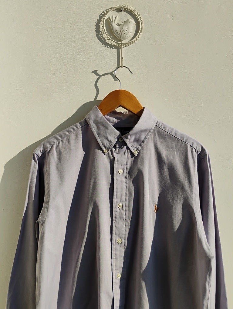 Camisa masculina lilás Ralph Lauren - 5