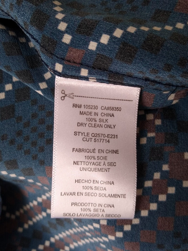 Miniaturbild: Camisa de seda estampada Equipment - PP