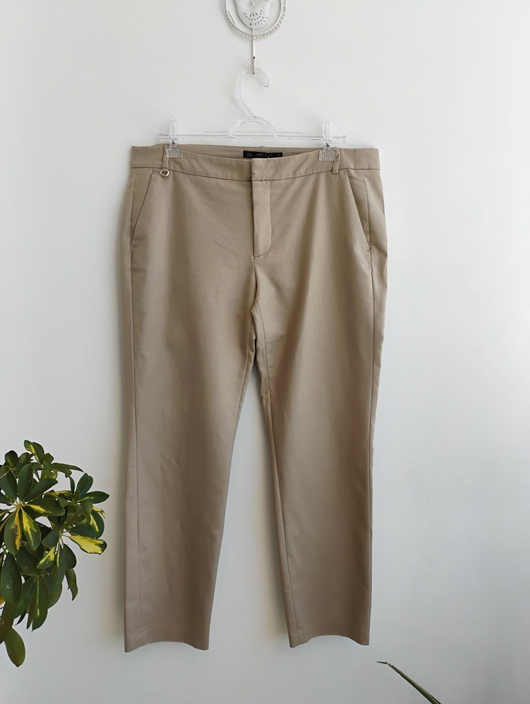 Calça capri bege Zara - 42