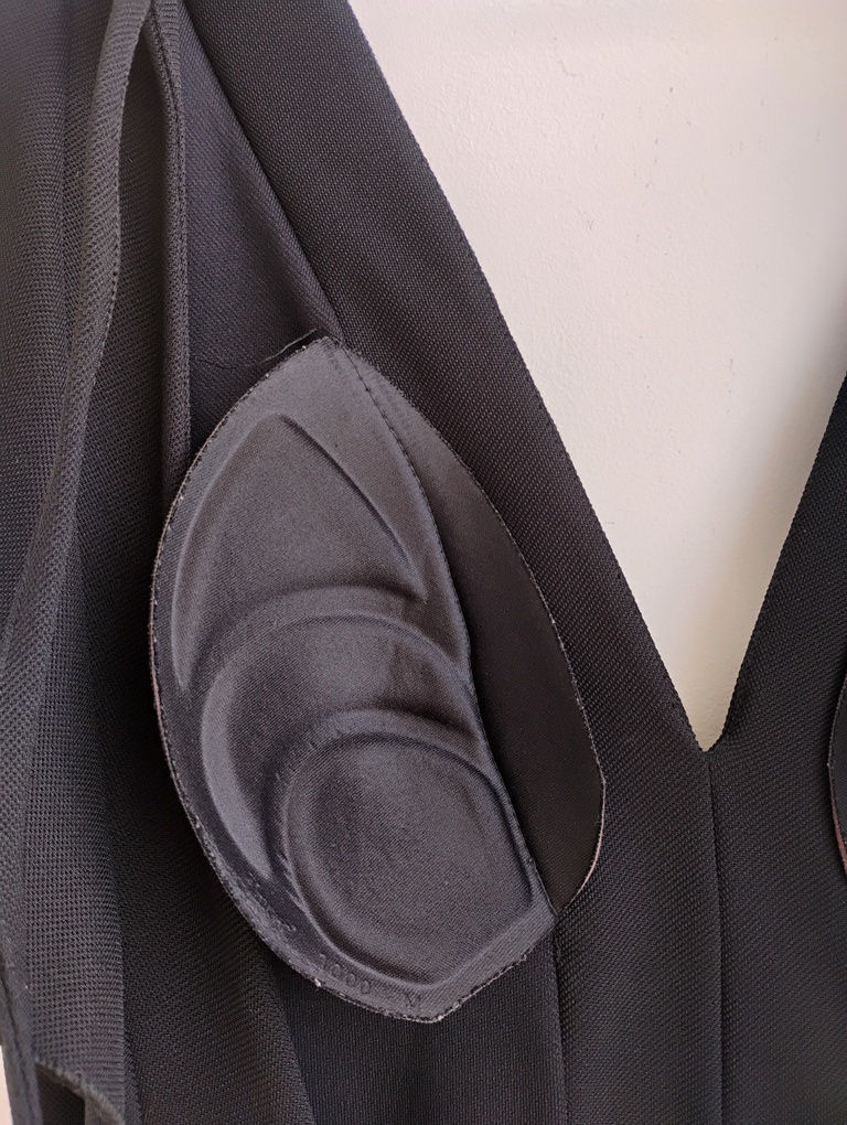 Miniatura: Macacão preto frente única  Costume - PP
