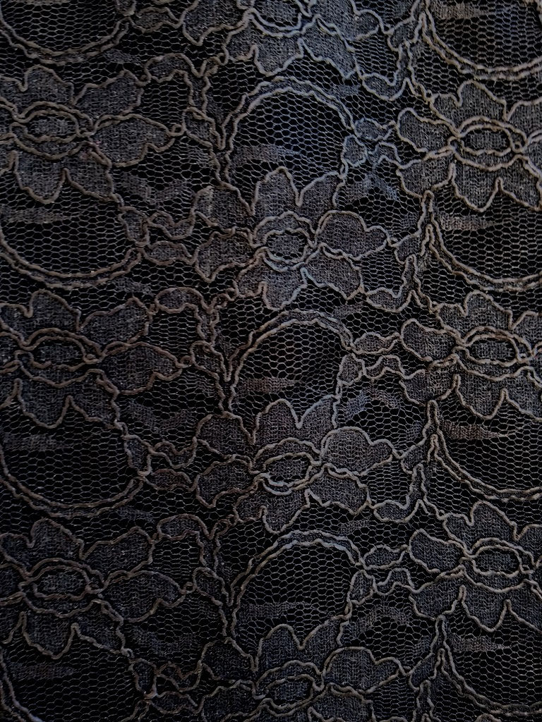 Miniature : Saia de renda preta Le Lis Blanc - G