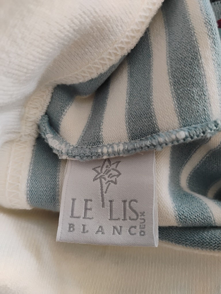 Miniature : Top listrado azul claro Le Lis Blanc - M