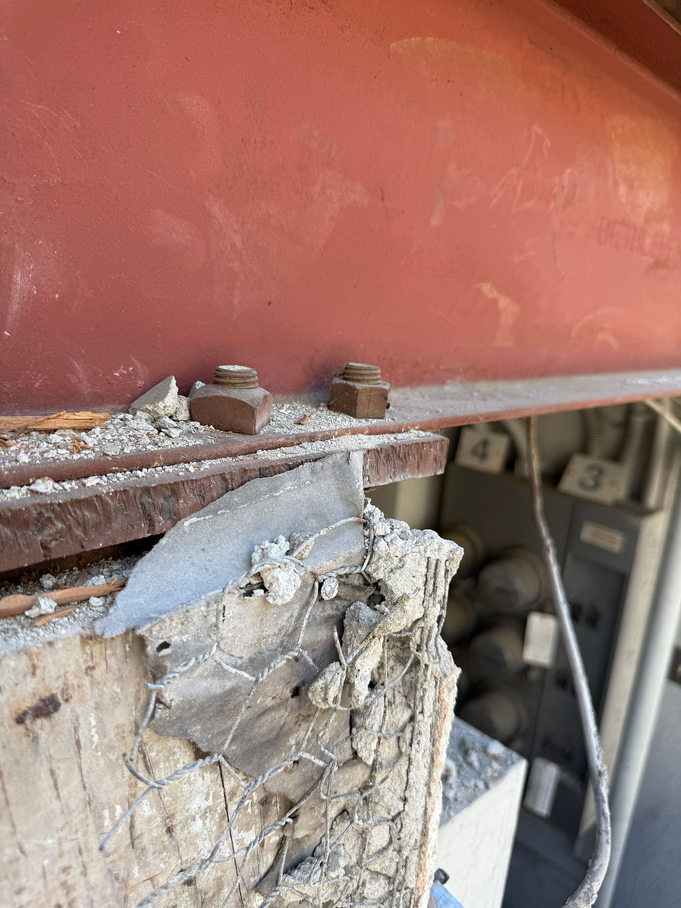 Steel beams