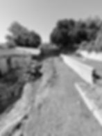 Retaining walls in repair progress