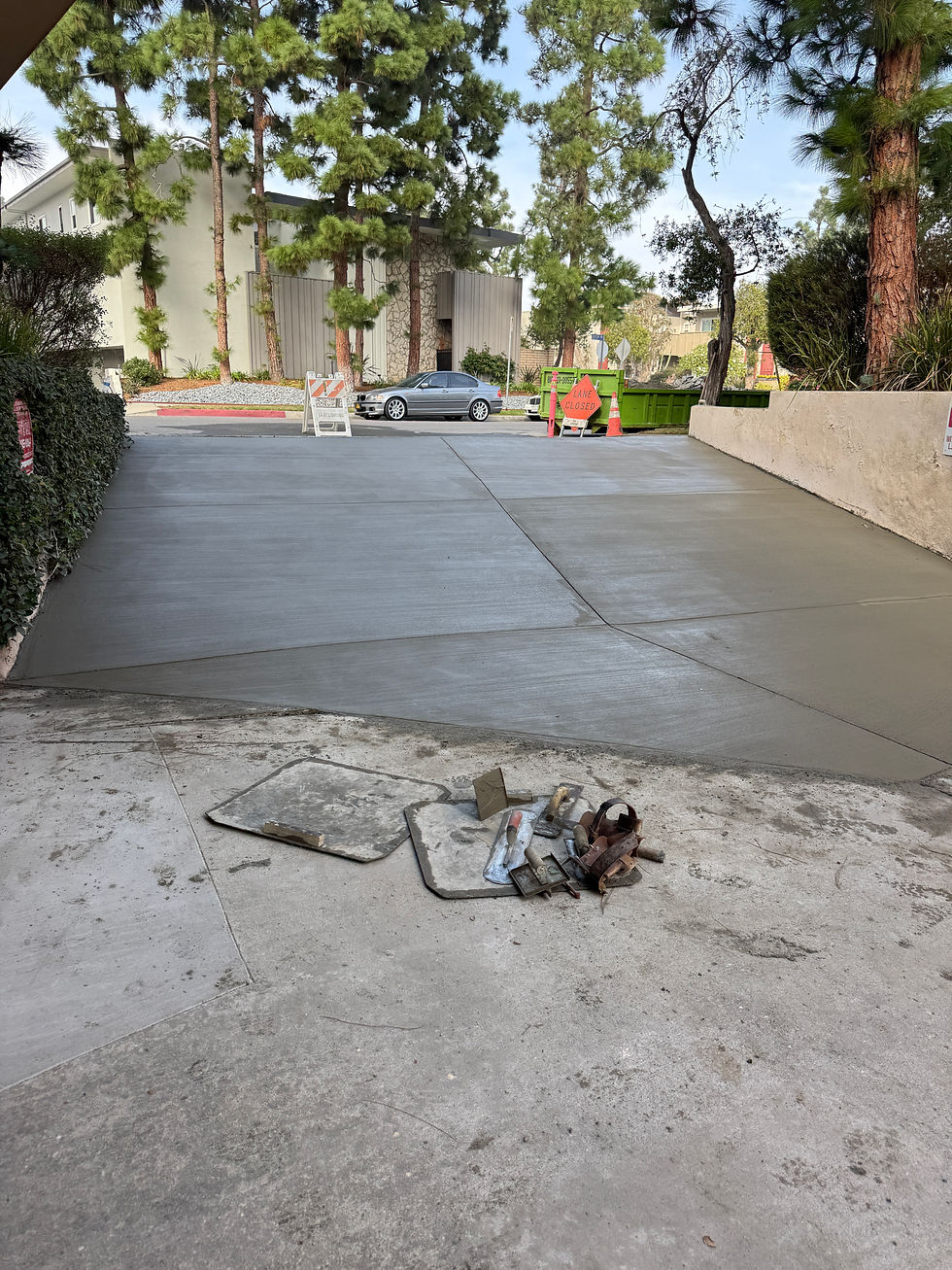 Restoring Durable Concrete Driveways: Sinai Construction in Action
