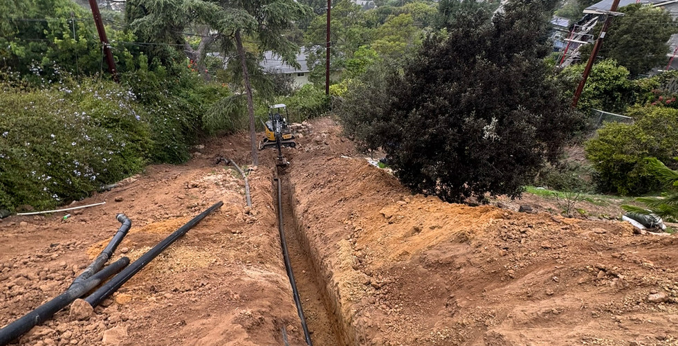 Sinai Construction, Los Angeles experts, near me, hillside foundation, contact us, yard drainage, waterproofing, slope,