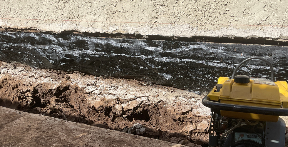 Sinai Construction, Waterproofing, foundation,