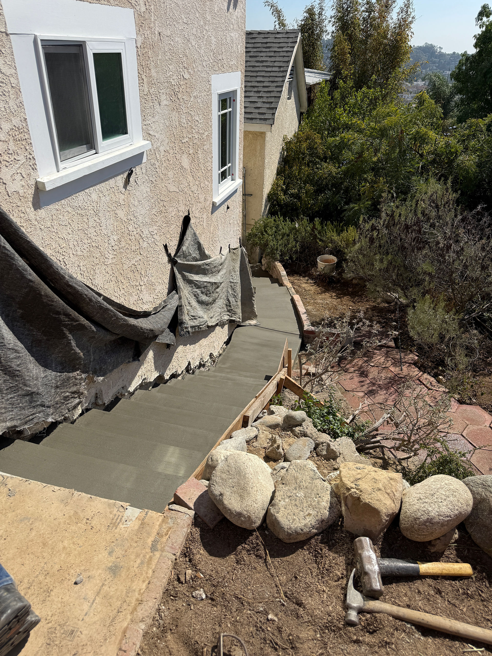 Sinai Construction, Los Angeles experts, concrete, stairs, foundation repair, near me,