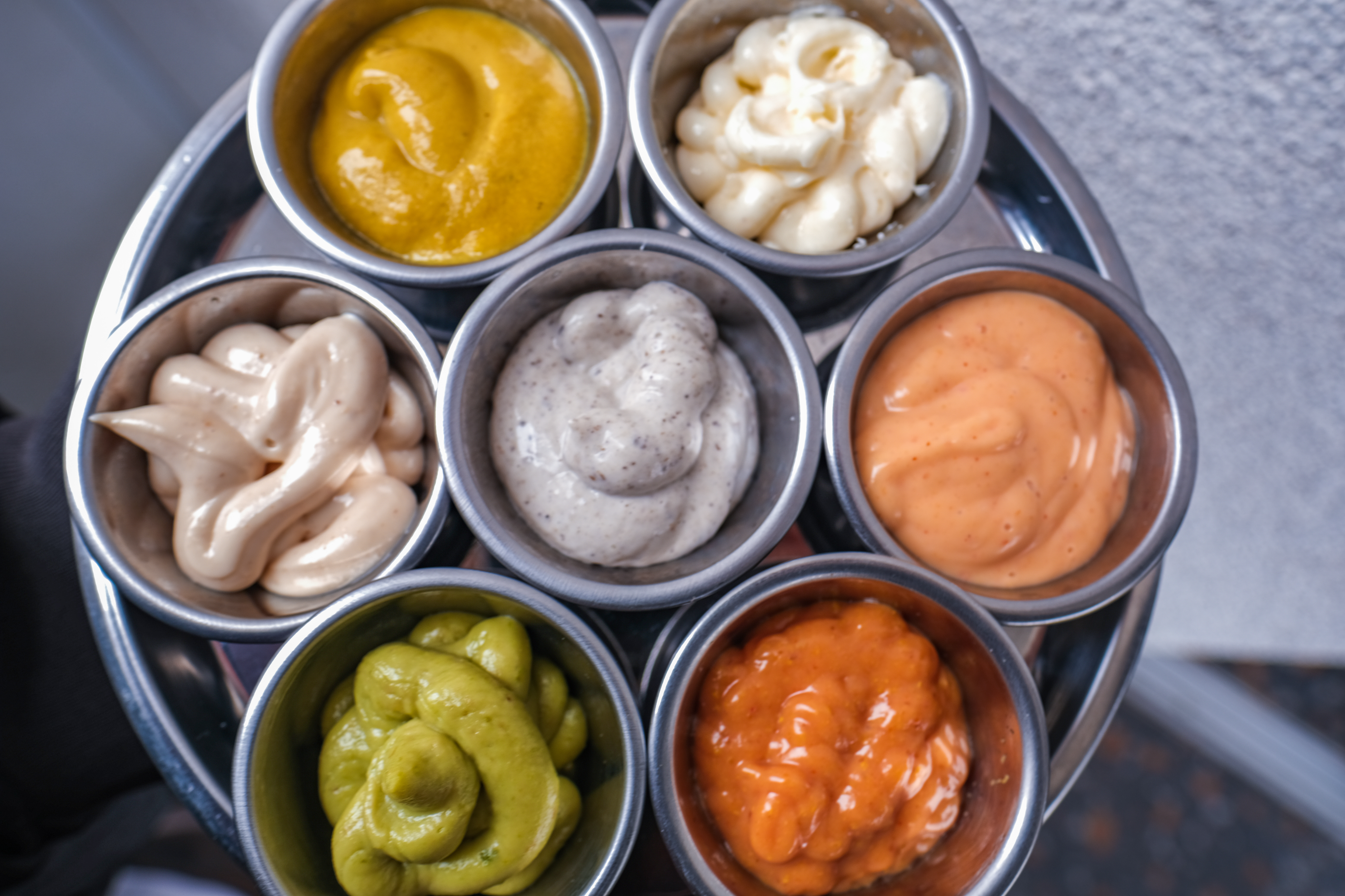 Arranged Food and Objects