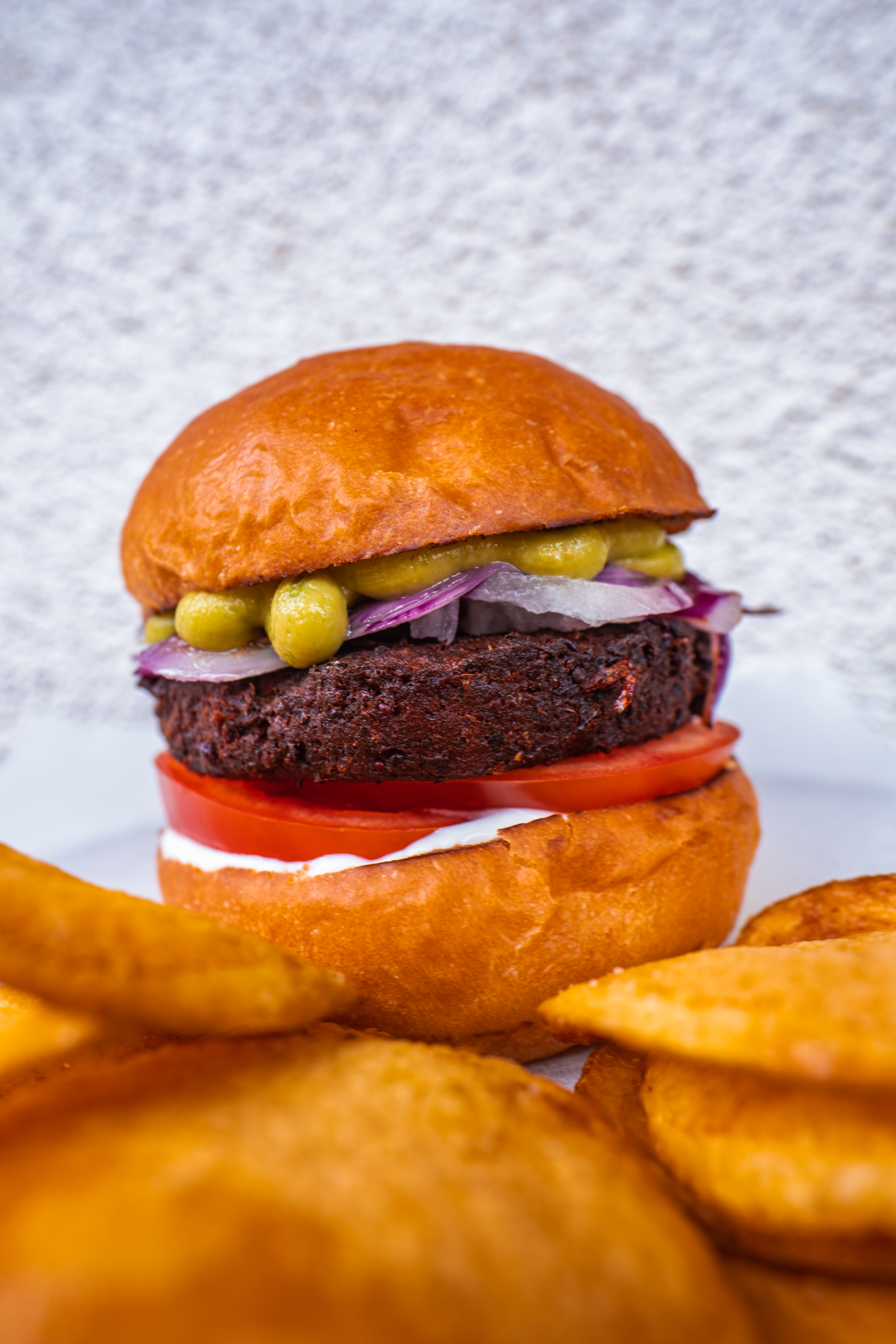 Arranged Food and Objects