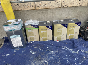 お家の塗装工事　木造