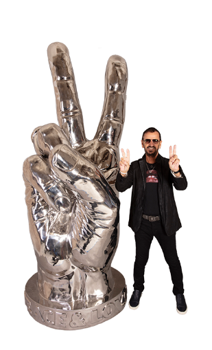 Ringo Peace and Love Statue | Ringo Peace And Love