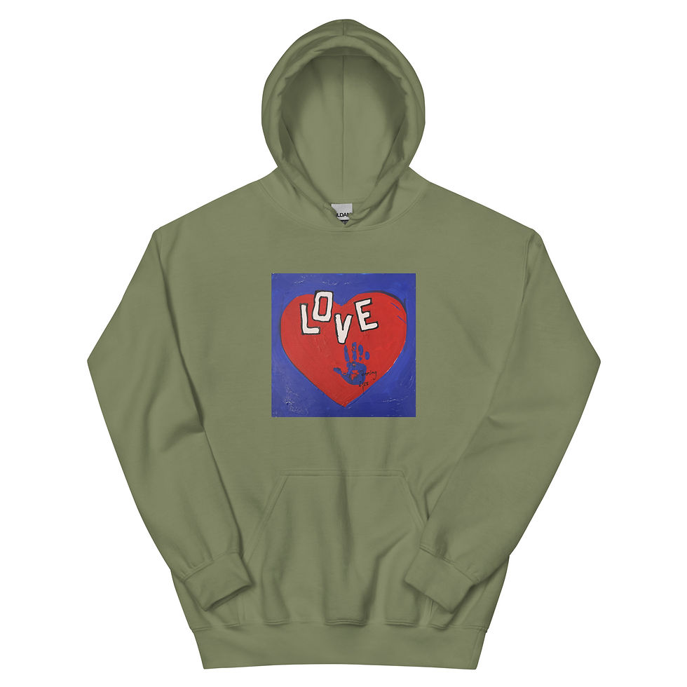 Thumbnail: Jaxson & Sean Manning Art Collaboration Love Sweatshirt