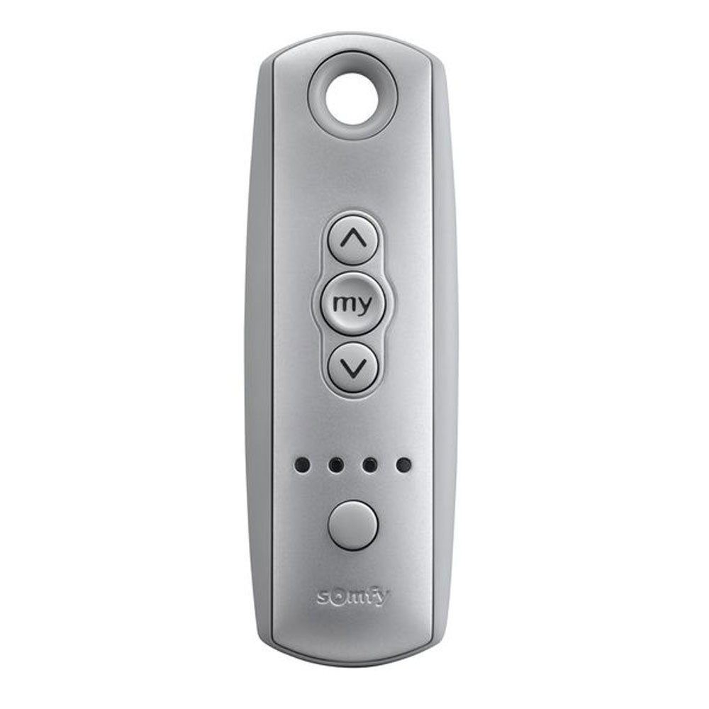 Controle / Emissor Somfy TELIS 4 RTS SILVER - 4 canais