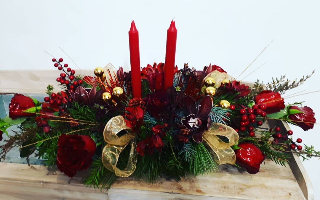 Elegant Red and gold