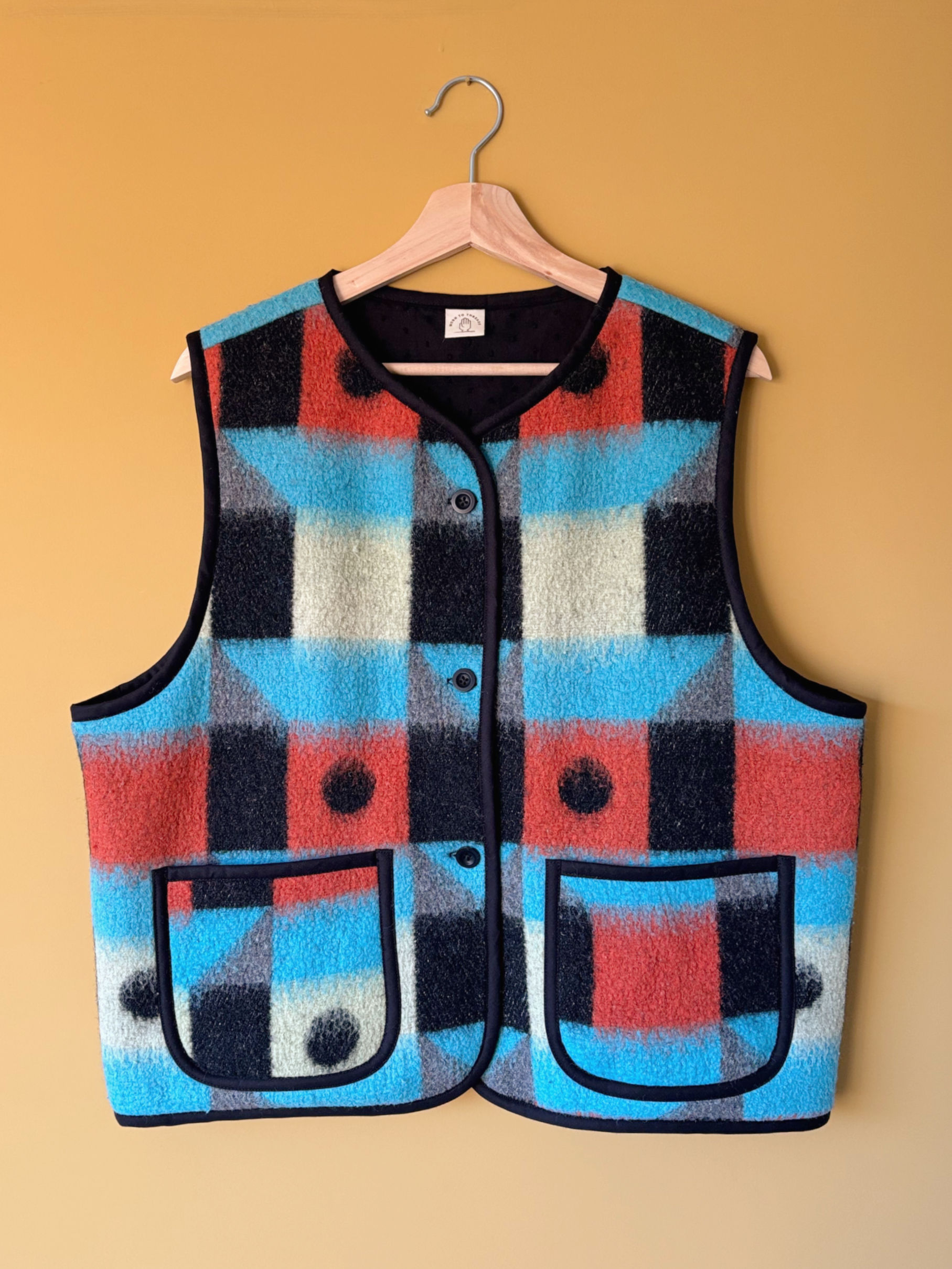 Waistcoat - L - Geometric