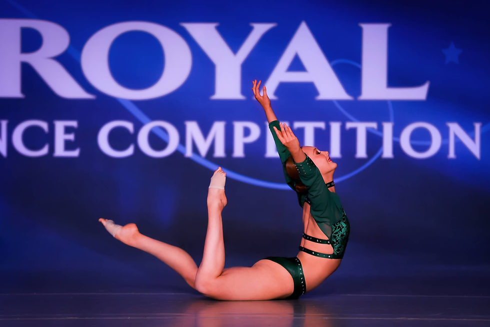 Young dancer performing at Worcester