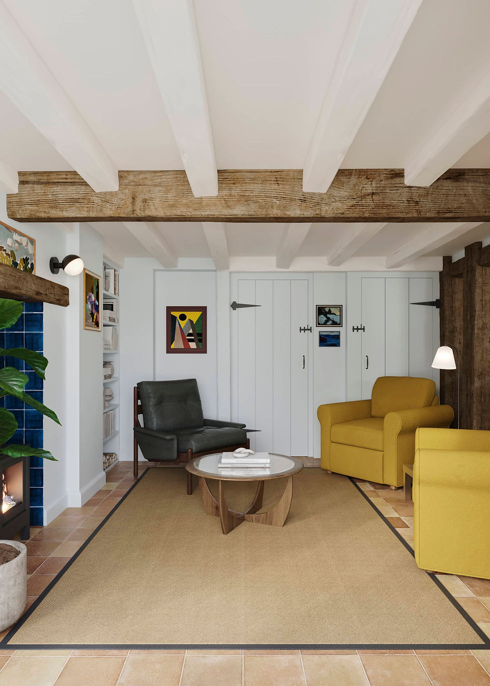 St. Mary's Downstairs Living Area