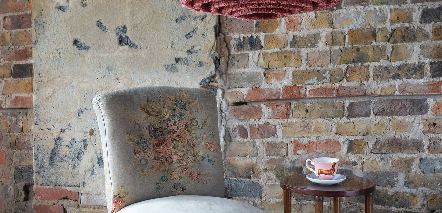 Fringe Shade in Tea Rose