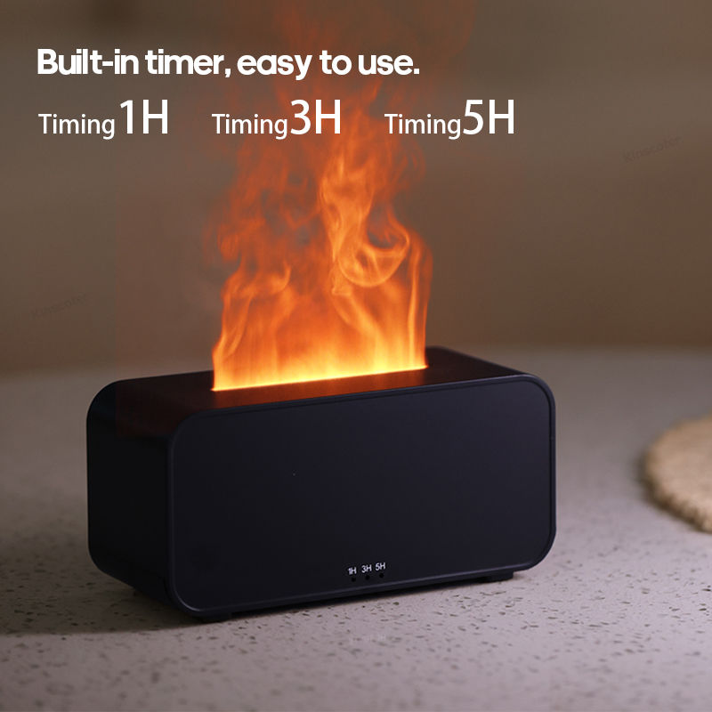 Thumbnail: Colorful Flame Effect Aroma Diffuser & Humidifier
