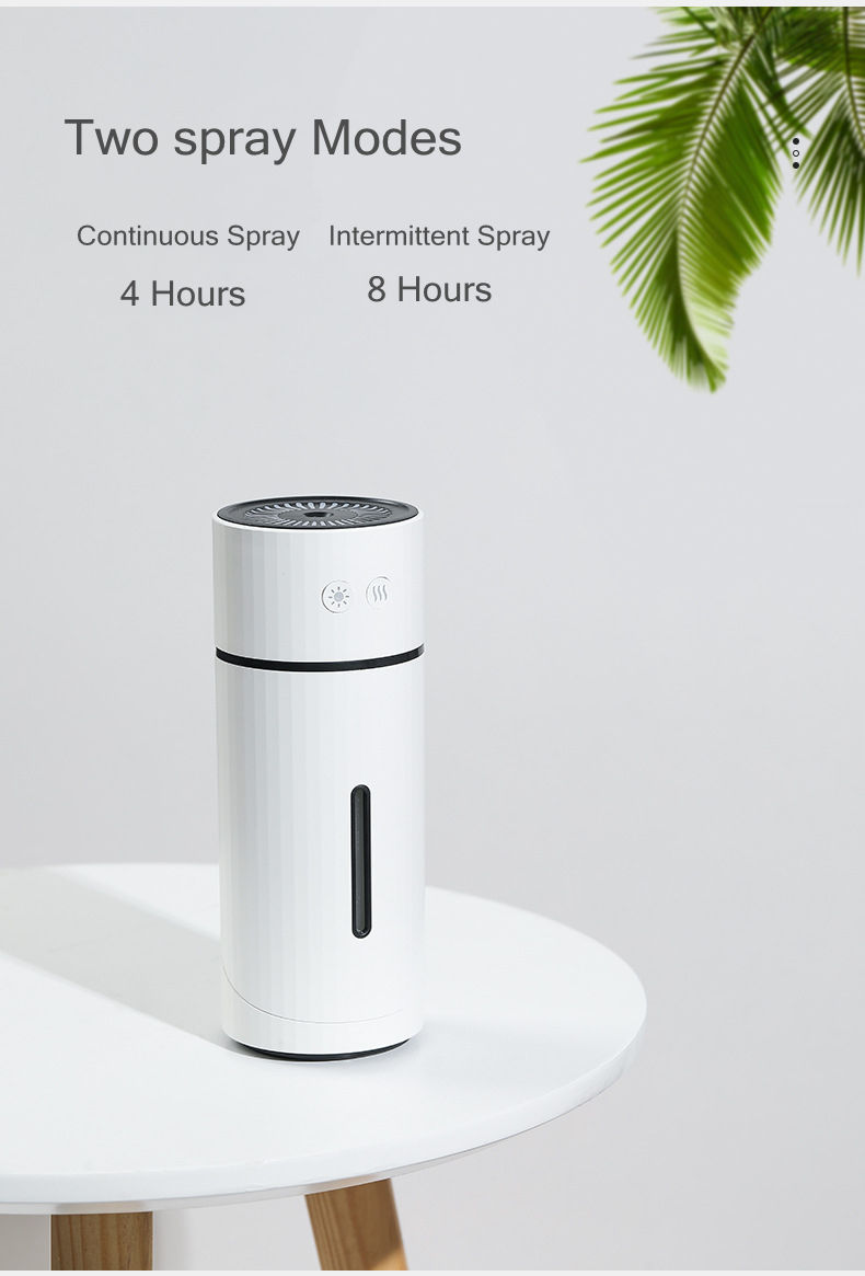 Thumbnail: Wireless 260ml Humidifier & Essential Oil Diffuser with 1000mAh Battery