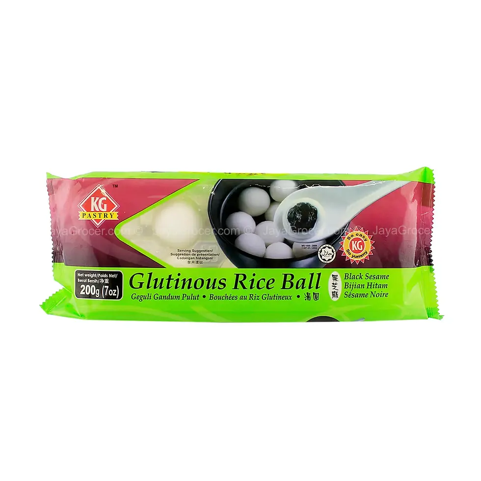 Black Sesame Glutinous Rice Ball