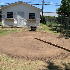 Lawn leveling, pool pad prep, grading, landscaping, landscape design, dirt work, bobcat work, sand leveling in Tulsa, Broken Arrow, Bixby, Owasso, Jenks, Catoosa, Coweta, Sand Springs, Sapulpa, Kellyville, Claremore, near me