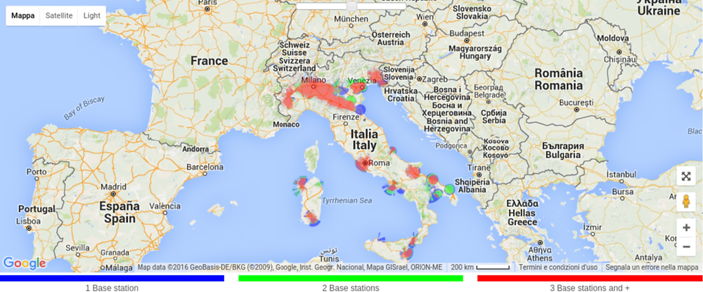 SIGFOX NETWORK. Finally italian coverage.